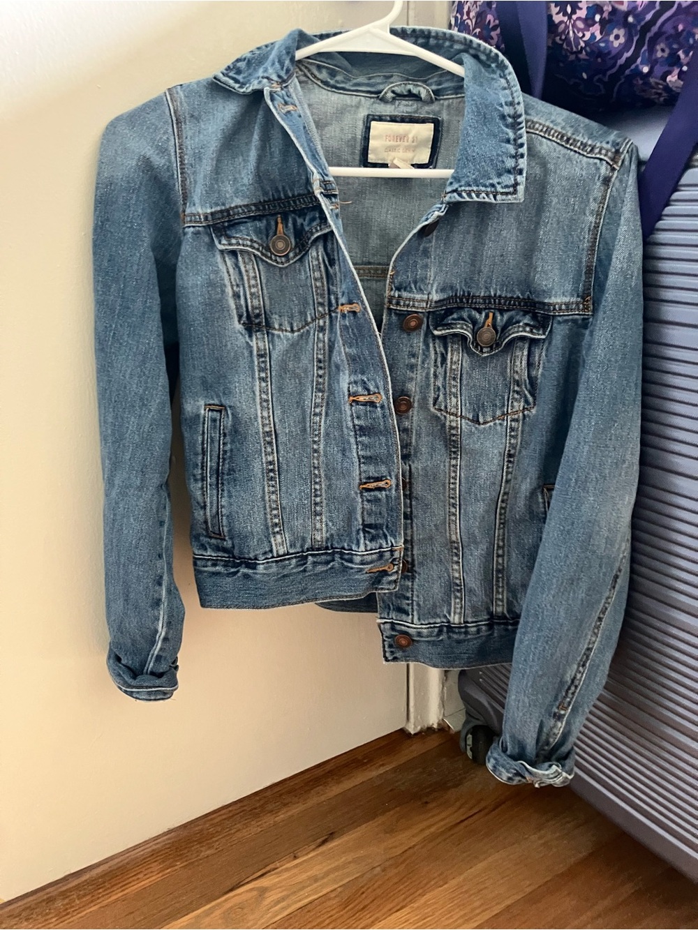 Forever 21 Blue Denim Jacket